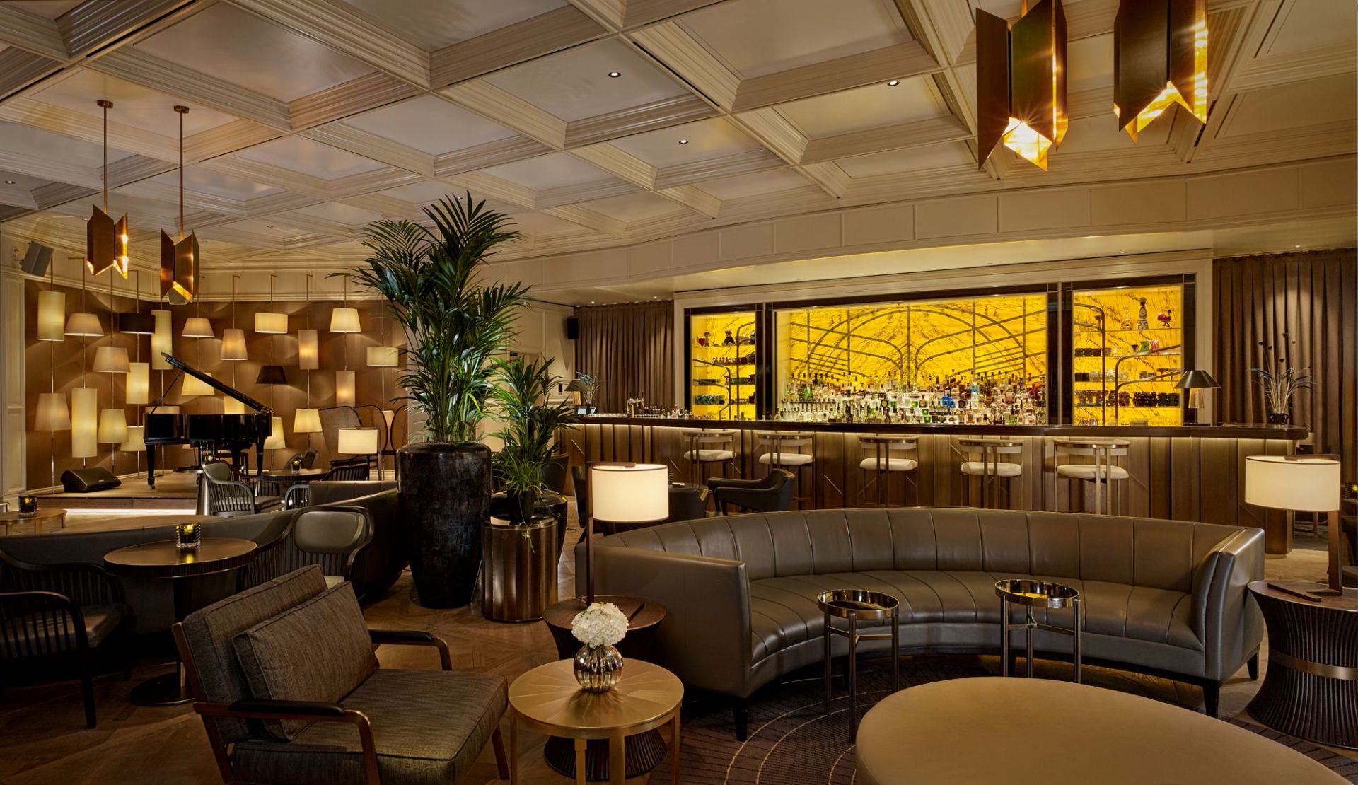 Lounge des Curtain Club im Ritz-Carlton Berlin