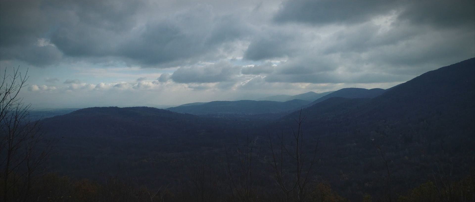 Landschaft im Landesinneren Kroatiens nahe den Plitvicer Seen